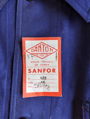 50s Danton french workwear brand advertising